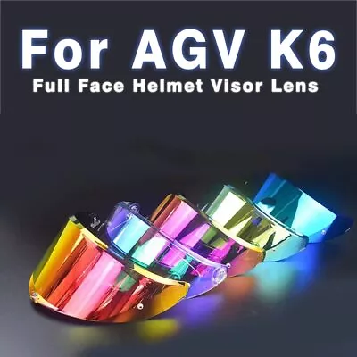 Helmet Visor Full Face Helmet Visor Lens Motorcycle Visor Case For AGV K6 K 6 • $30.39