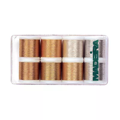 Madeira Gift Box - Metallic - Heavy Metal - 8 X 200m - Spools - Threads - 8014 • £27.19
