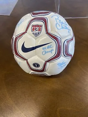 1999 US Women's World Cup Team Signed Soccer Ball-Mia Hamm ChastainScurry 25yr • $395