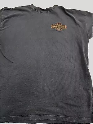 US Marine Corps USMC Shirt Mens XL Navy Moisture Wicking Athleisure PT Shirt  • $14.99