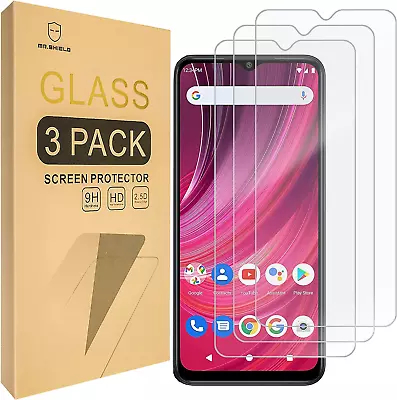 Mr.Shield [3-Pack] Screen Protector For BLU F92E 5G [2023] [Tempered Glass] [Jap • $10.63