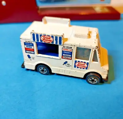 VTG Hot Wheels Good Humor Truck White Popsicle Ice Cream Malaysia 1983 + 2 Bonus • $12.90