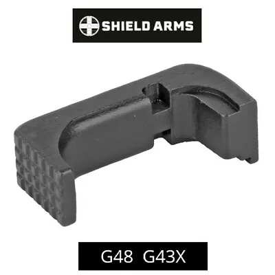 SHIELD ARMS For Glock 43X & 48 STEEL Magazine Release For Use With Steel S15 Mag • $23.99