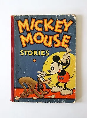 Mickey Mouse Stories Book 2 1934 Red Spine • $55