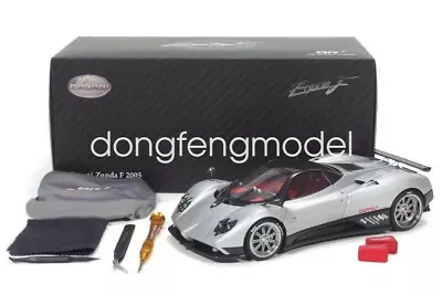 1:18 ScaleAlmost Real  Pagani Zonda F 2005 Metal Diecast Car Model Toy Silver • $365.96