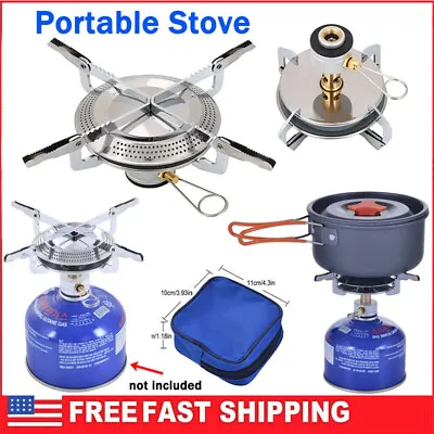Portable Compact Propane Gas Burner Stove For Outdoor Picnic Camping Cooking • $13.99
