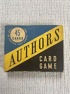 Vintage Authors Card Game • $20