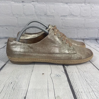 $11.69 • Buy Soft Women’s Size 9 W Rose Gold Fashion Sneakers Flat Espadrille