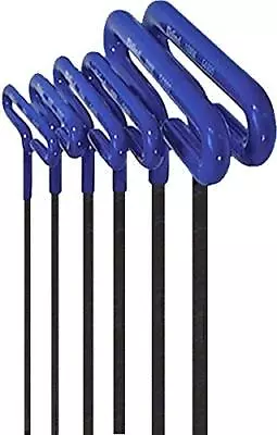 Eklind 55166 Cushion Grip Hex T-Key Allen Wrench - 6pc Set Metric MM Sizes 2-6 • $19.40