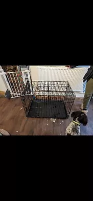 £10 • Buy Dog Crate Folding Large Used