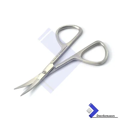 Cuticle Beauty Small Scissor Curved Manicure Toe Nail Scissors Nail Art Shears  • $6.96