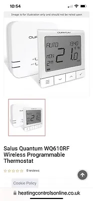 Salus Quantum WQ610RF Thermostat • £44.95