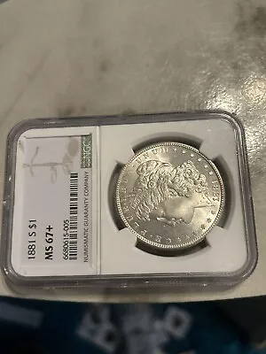 1881 S NGc Ms 67 + Morgan Dollar Please Check My Many Listings 👀 • $1219