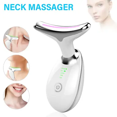 LED Microcurrent Facial Skin Tightening Lifting Device Face Neck Beauty Machine • $15.28