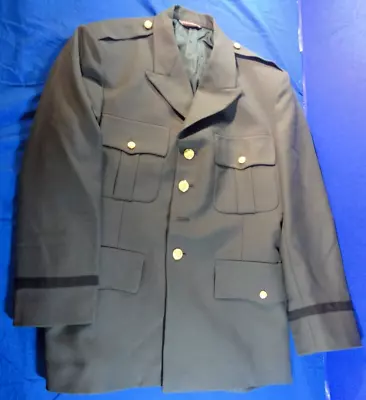 Patriot Serge Officer Class A Green Army Dress Uniform Coat Jacket 44l • $53.99