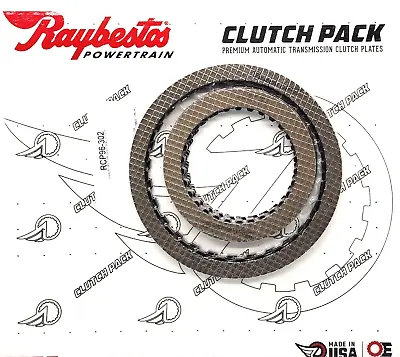 .for VW &Audi DSG7 DL501-7Q 7 Speed 0B5 Friction Clutch Kit RCP96-302 Raybestos • $249.91