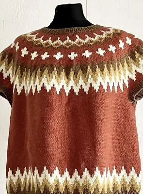 Lopapeysa Handmade Icelandic Wool Sweater • $55.99