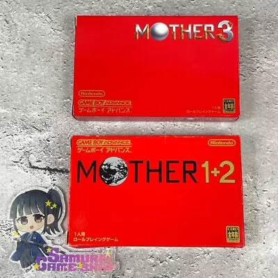 Mother 1+2 3 Nintendo Gameboy Advance GBA Japanese Edition Genuine Cartridge • $95.78