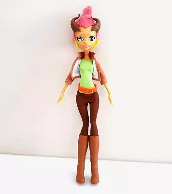 Gilda Goldstag Doll Student Disembody Council Monster High Pink Hair Boots Horns • $19.95