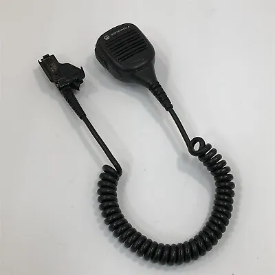 Genuine Motorola PMMN4045B Speaker Mic W/ Belt Clip • $19.98