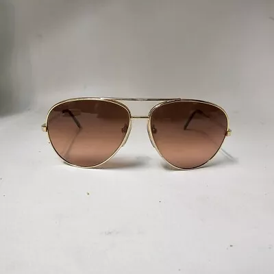 SERENGETI DRIVERS 5223L GOLD / Rose Lens Aviator Men's Sunglasses • $69.99