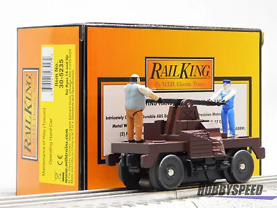 Mth Railking Maintenance Of Way (tuscan) Operating Hand Car Mow 30-5235 New • $88.84