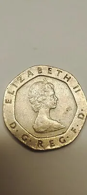 1982 20p - Twenty Pence Coin Rare  Collectable  Elizabeth II • £150