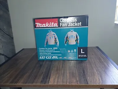 Makita Fan Cooling Jacket Size L .  Note It Doesn't Include Battery And Adapter. • $125