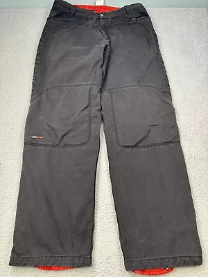 ICON MOTO Jeans Mens 36 Black Insulated Stealth Motorcycle Heavyweight • $59.99