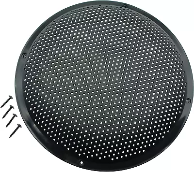 2 Pack 10 Inch Speaker Grills Cover Plastic Mesh Grill Horn Guard Protector With • $18.07