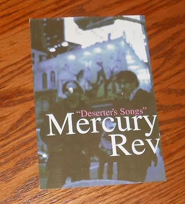 Mercury Rev Derter’s Songs Postcard Promo 6x4 • $5.95