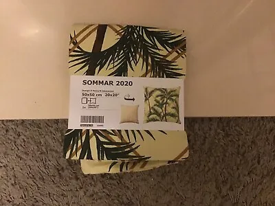 £7 • Buy Brand New IKEA Sommar Tropical Palm Tree Leaves Cushion Cover. 50cm X 50cm. 
