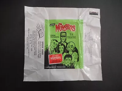 1964 Munsters Card Pack Wrapper Leaf (super Clean Beautiful Condition) • $29.50