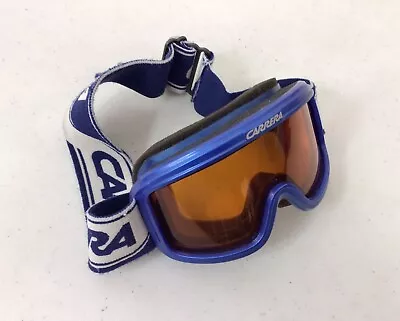 Carrera Vintage Blue Ski Goggles • $22.95