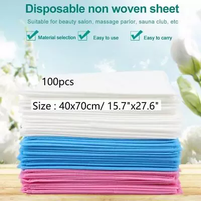 100PCS Spa Bed Sheets Disposable Massage Table Sheet Bed Cover Non-woven Fabric • $23.10