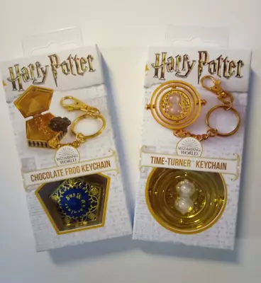 1 Harry Potter Time-Turner ( 1) Harry Potter Chocolate Frog Collectable Keyring • $19.88