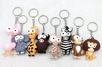 £14.99 • Buy Cartoon Funny Animal Keyring Keychain / Bag Charm Gift Accessory - FREE UK P&P