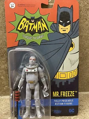 Batman 1966 TV Series DC Heroes Mr. Freeze Action Figure RARE! • $17.99