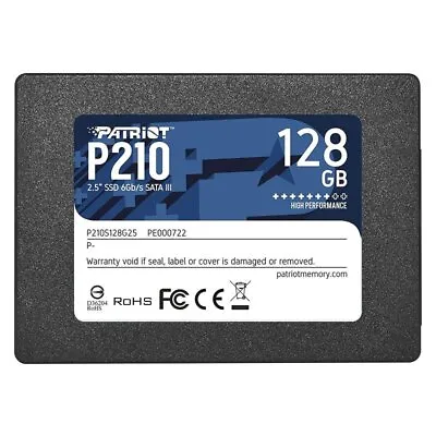 Patriot P210 128GB 2.5  SATA III SSD • £15.27