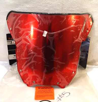 99-02 Yamaha YZF R6 Sportech Red Chrome Windshield Windscreen 45491011 • $49.95