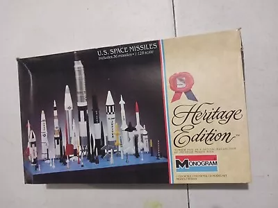 Lot 25A Rare Sealed  1:128 US SPACE MISSILES HERTIAGE Edition Monogram #6055 • $50