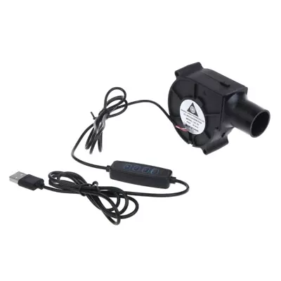 Mini Blower 5V USB Plug Blower Fan Centrifugal Fan With Speed Controller • £9.73