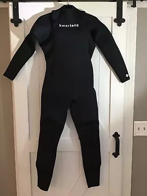 Kwarteng 4/3 Mm Men's Wet Suit Long Sleeve For Cold Water Black Size Small • $99.99