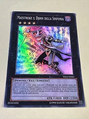 Maestroke Il Djinn Della Symphony Ys12-it043 - Card - Yu-gi-oh! • $2.66