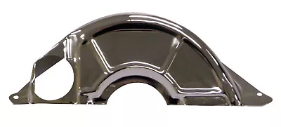  STEEL FLYWHEEL CHROME DUST COVER TO SUIT HOLDEN 253-308 V8 TO TURBO 350 N TURBO • $89.50