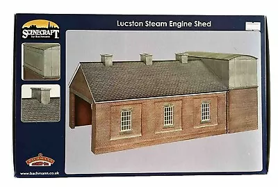 Bachman Scenecraft 00 Gauge. Cat. No. 44-0114 Lucston Steam Engine Shed. • £69.95