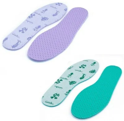 Mint Or Lavender Scent Anti Odour Eaters Insoles Shoe Inner Sole Deodorising • £3.88