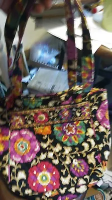 VERA BRADLEY SUZANI HOLIDAY TOTE BAG - NWOT! ***$49 ! Wallet Available Too! • $16.99