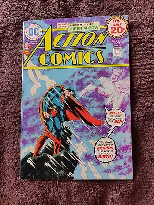 Action Comics #440 (1974) VF 8.0 1st Grell Green Arrow Signed By Mike Grell  • $24.75