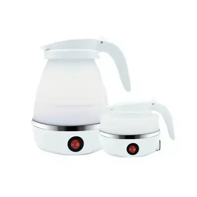 0.6L Mini Folding Kettle Portable Water Heater 600W Silicone Compression Electri • $21.87